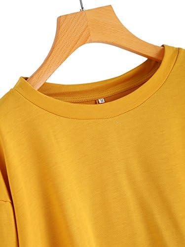 Women's Casual Long Sleeve Tops Raw Cut Pullover Sweatshirt