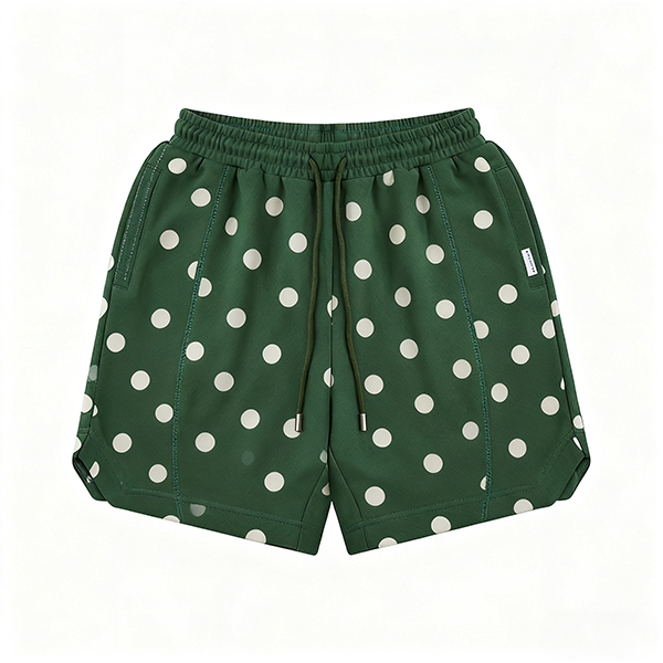 Casual Breathable Quick-Dry Men's Gym Shorts - Woven Drawstring