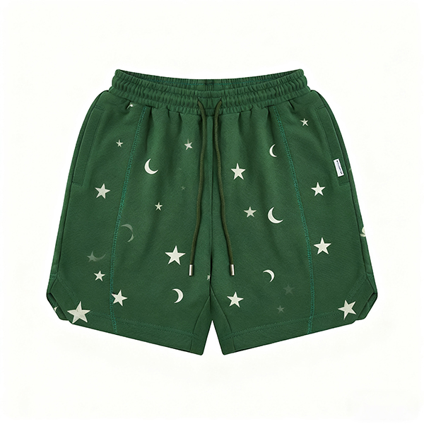 Men's Breathable Quick-Dry Woven Gym Shorts - Drawstring Casual